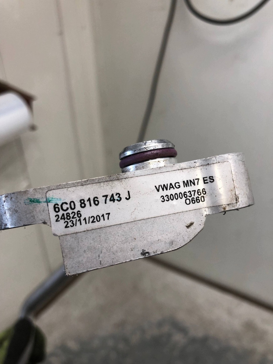 prijenos klimatizacije SKODA RAPID 6C0816743J