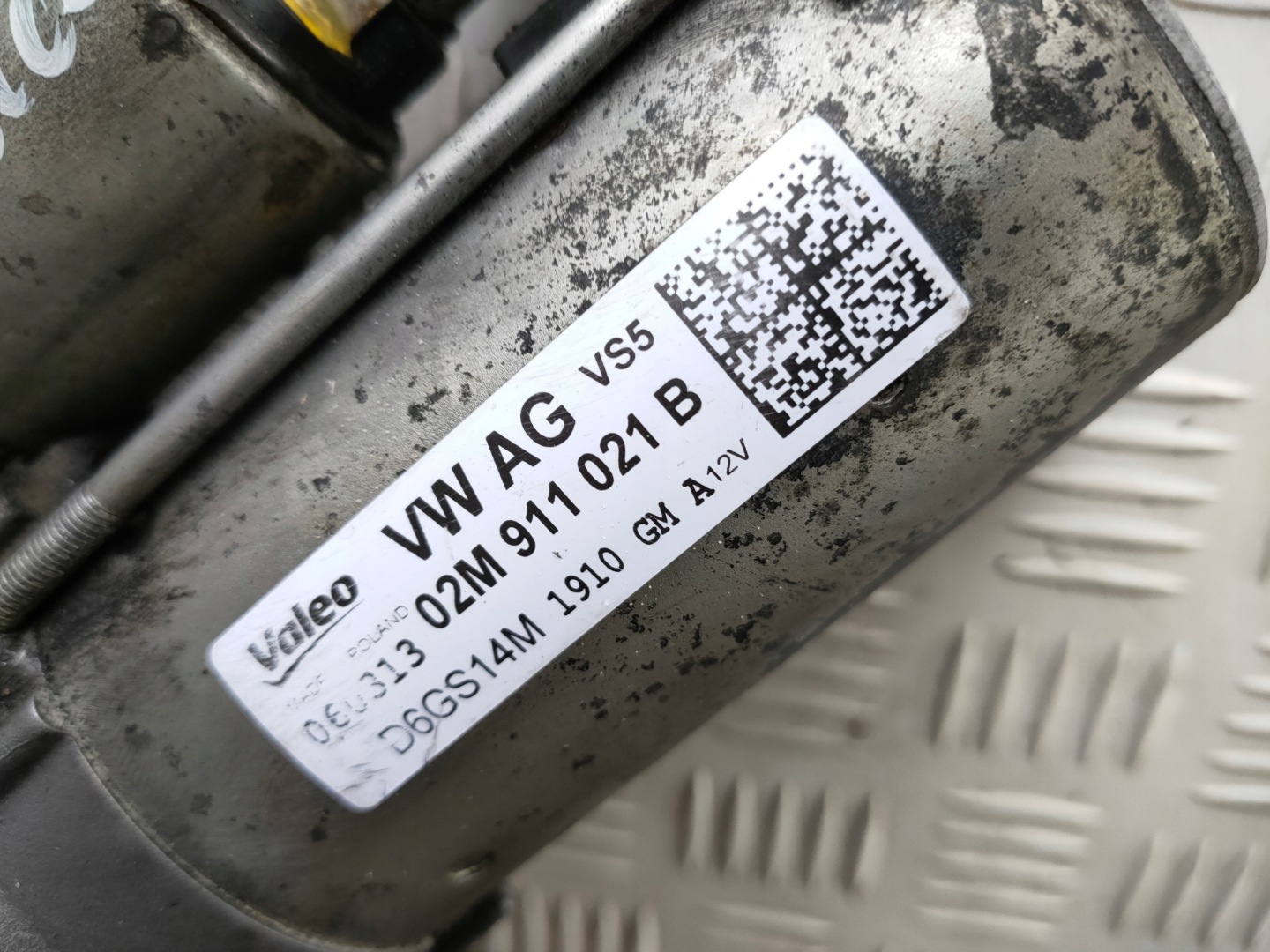 VW SCIROCCO III 08-17 2.0 TSI starter 02M911021B OE