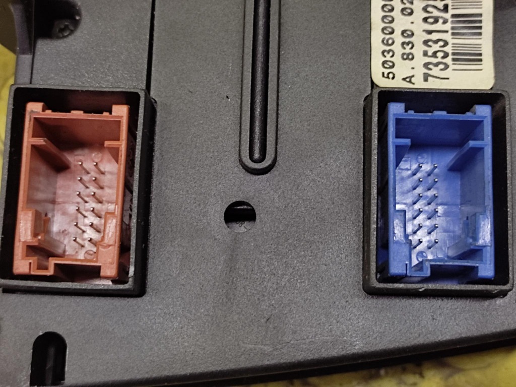 FIAT STILO PANEL klími klimatizaci 735319257