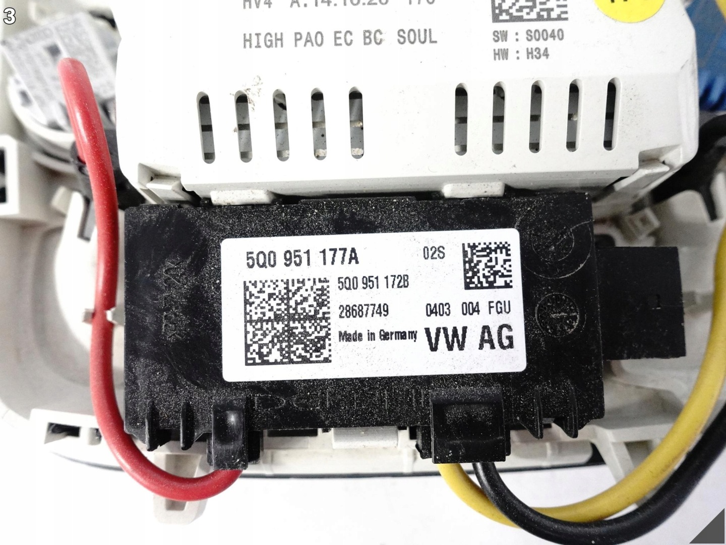 AUDI A3 8Y0 20- control panel light of the roof PRZYCISKI front