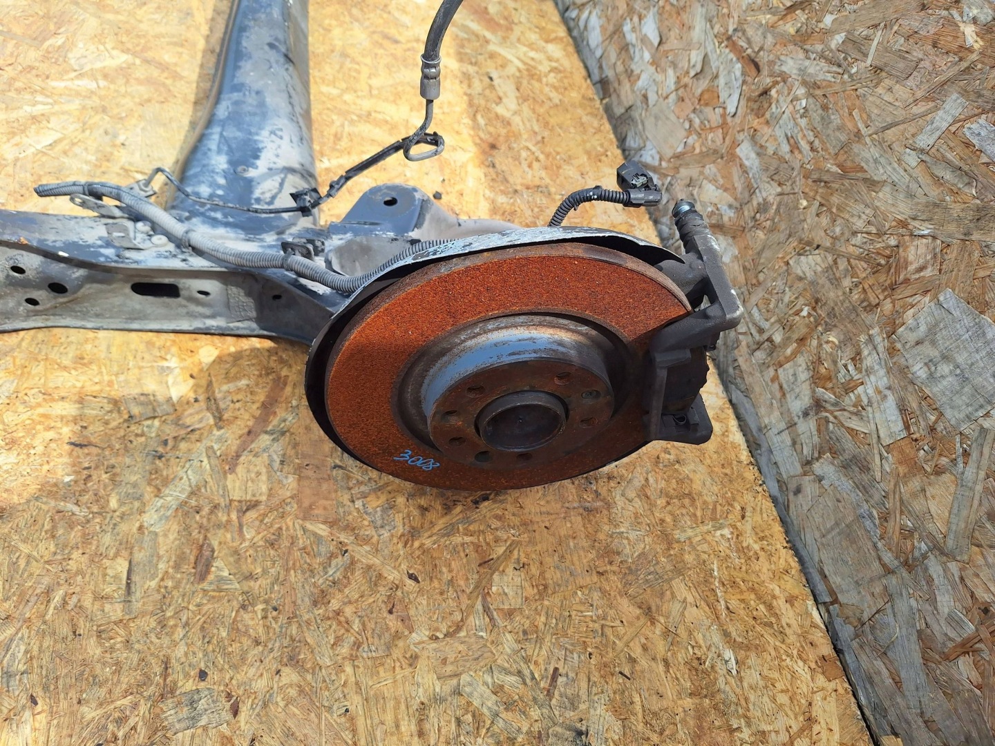 axis rear part PEUGEOT 3008 II 16