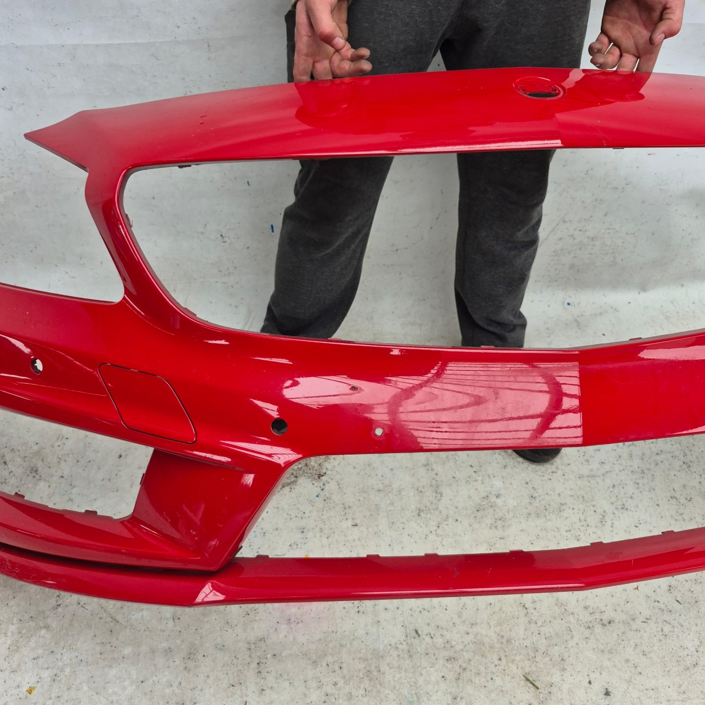 MERCEDES A-KLASA III 3 W176 AMG 12-15 bumper front front washer PDC