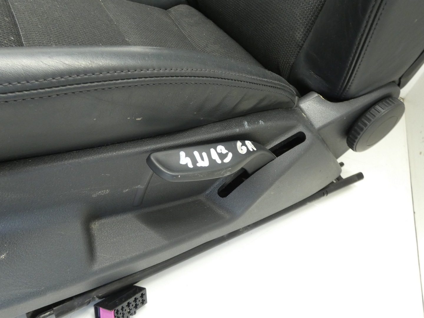 KPL Sitze Sitze AUDI A3 8P 3D 3-Tür S-LINE Halbleder 04-12R GRZANE