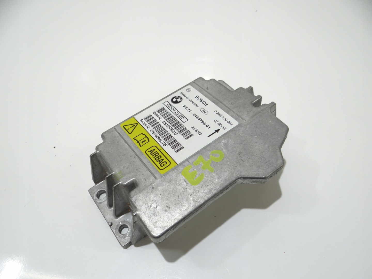 Module SENSOR Airbag BMW X5 E70 9159795