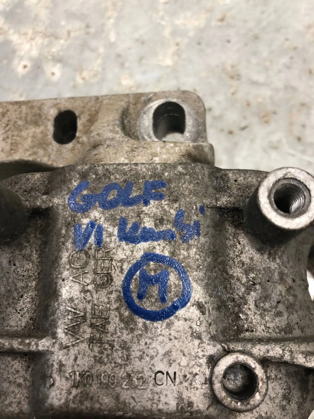 holder engine mount VW GOLF VI KOMBI 1K0199262CN