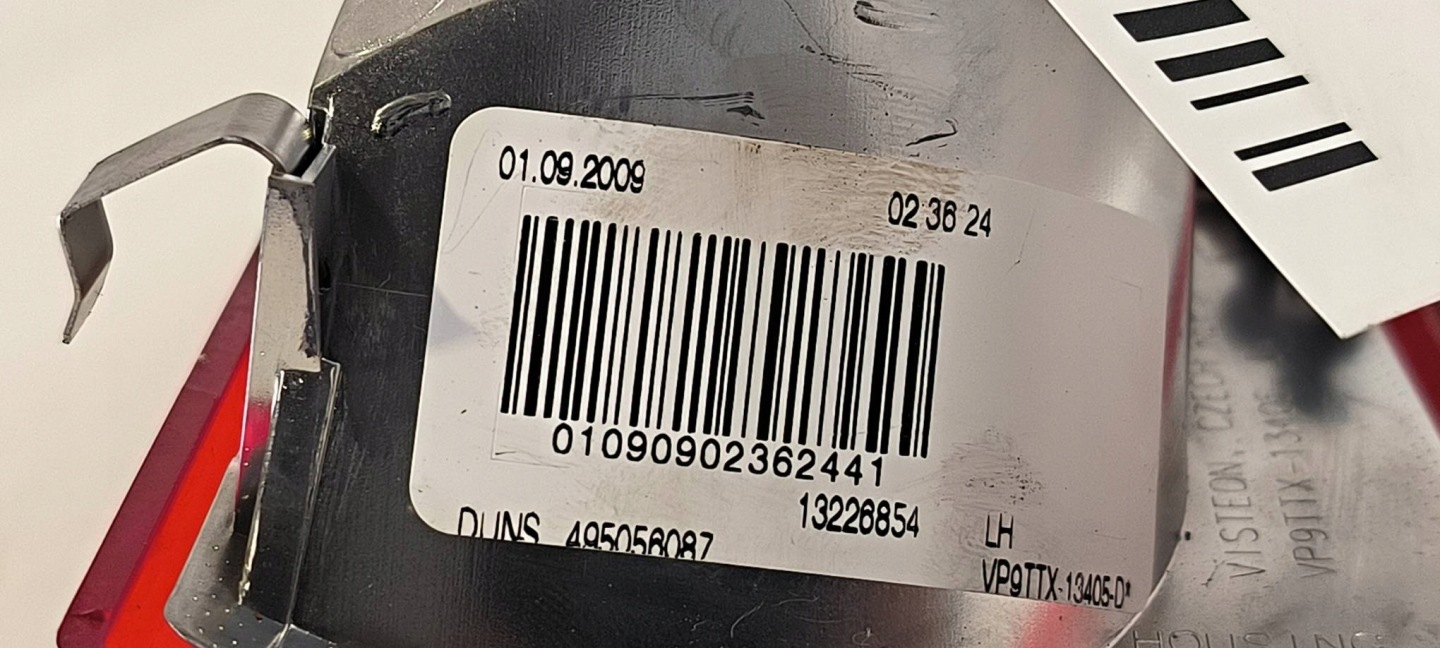 light right rear part 13226854 OPEL INSIGNIA A
