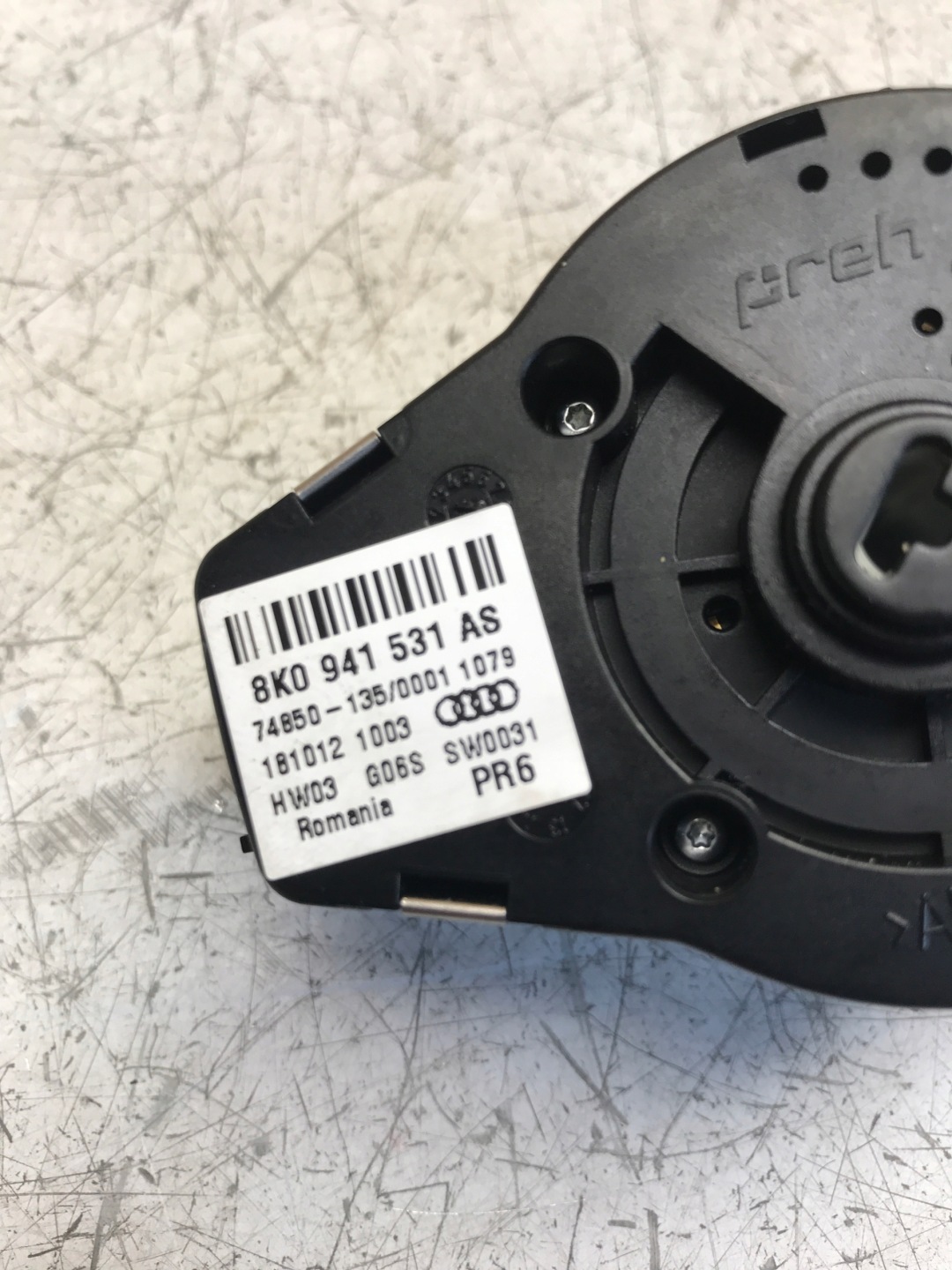 interruttore luci AUDI A4 B8 A5 Q5 8K0941531AS