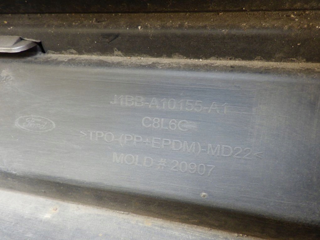 FORD FIESTA ACTIVE MK8 17- moulding threshold threshold left