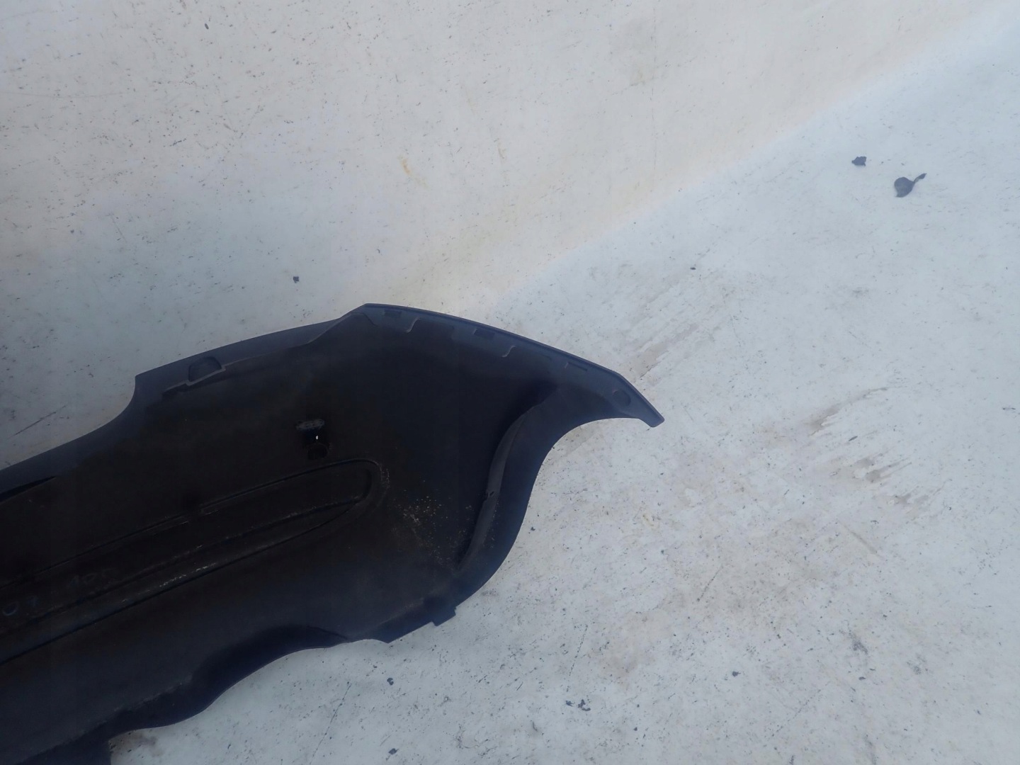 FIAT 500 07-15 bumper rear part rear PDC