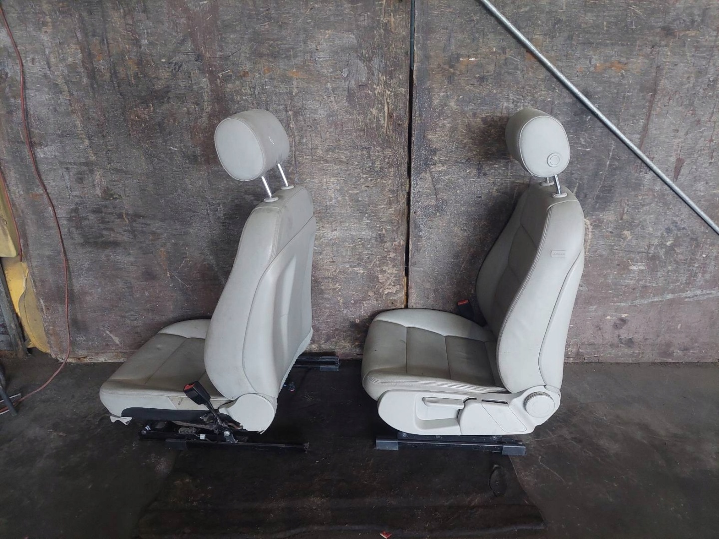 seats KOMPLET left right seat rear part + side AUDI A6 C6