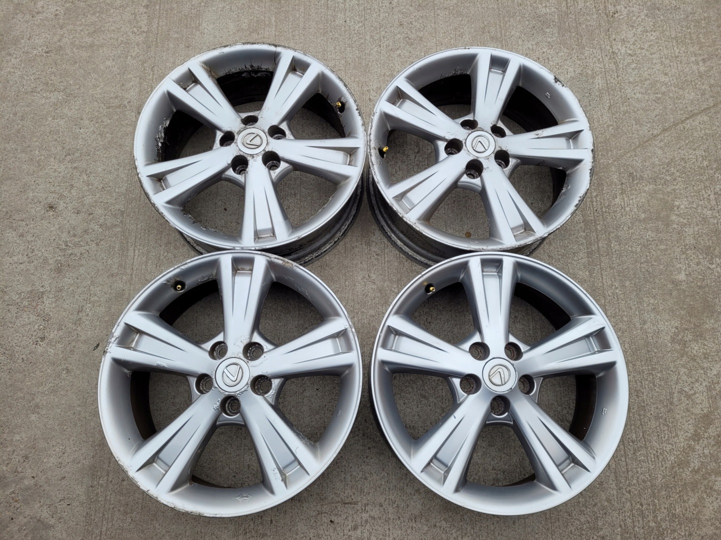 discs aluminium disc R 18 LEXUS RX II RX400 RX300 RX400 H HYBRID