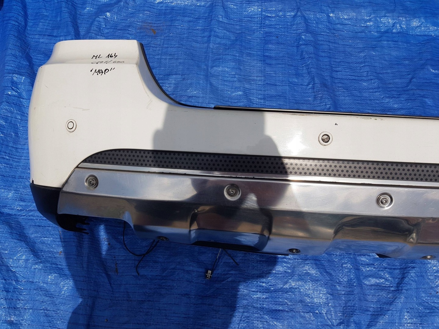 bumper rear rear part Mercedes ML W164 650 C650