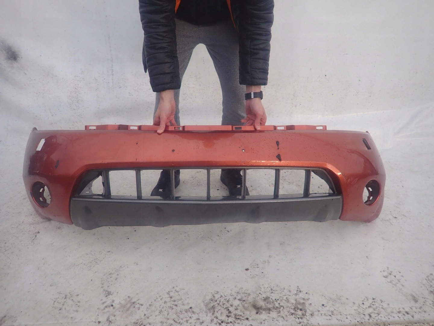 NISSAN MURANO Z50 03-08 bumper front washer