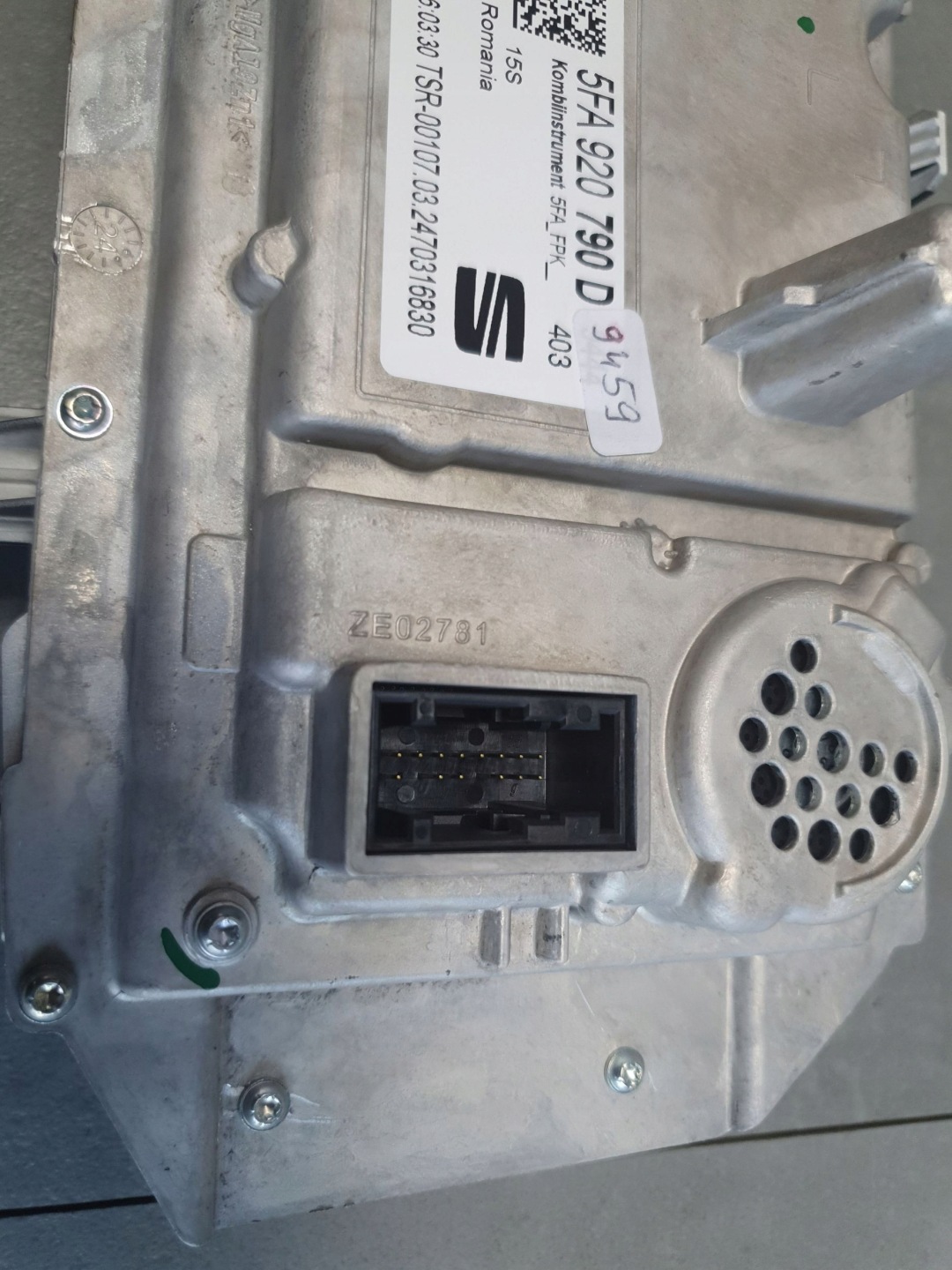 Cupra Formentor dials dials virtual 5FA920790D