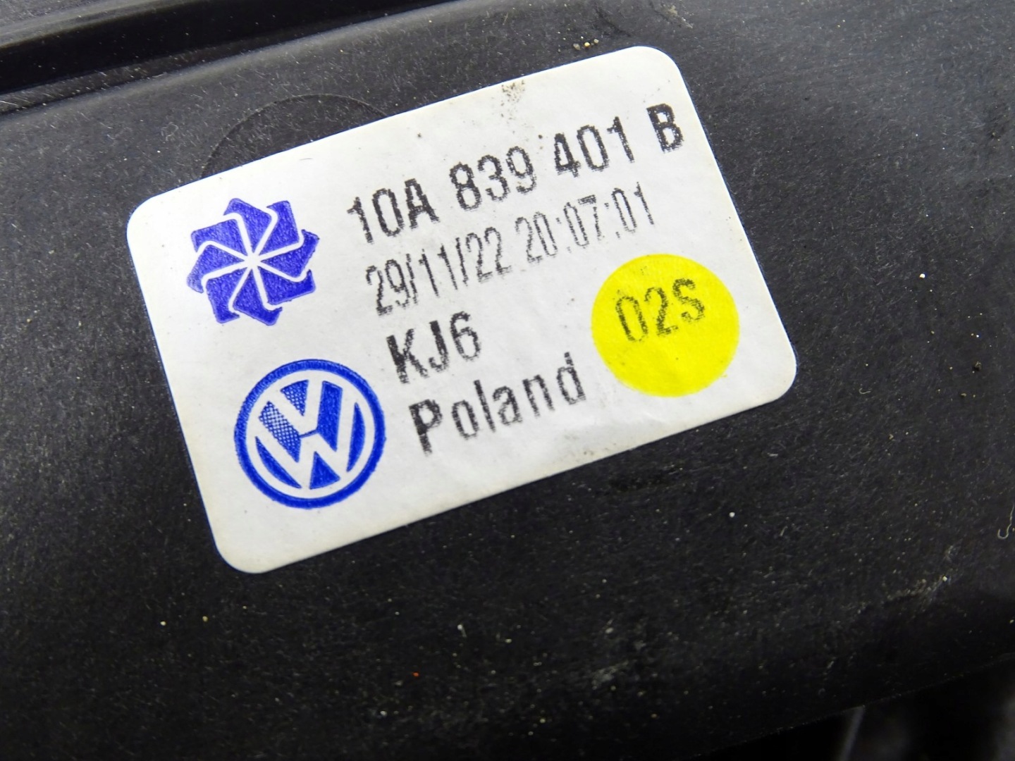 mechanism window regulator left rear part left rear VW ID.3 10A839401B