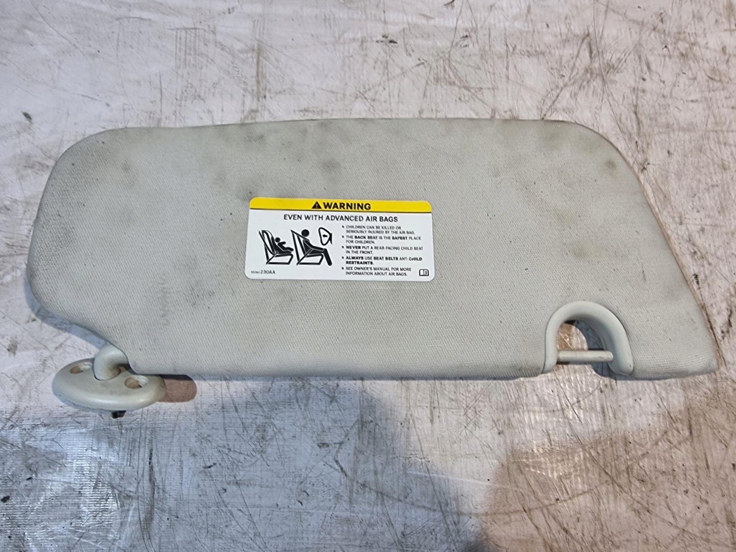 cover PRZECIWSLONECZNA visor visor driver´s left DODGE CALIBER 07r