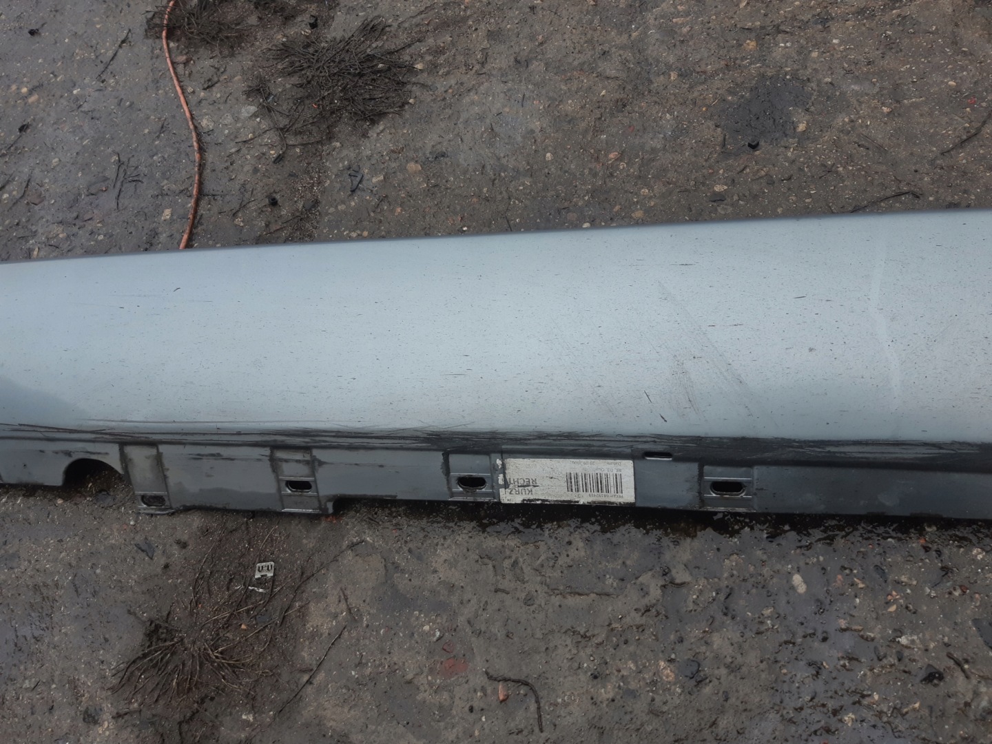 AUDI A8 D3 moulding cap threshold right LY7G 4E0853860G