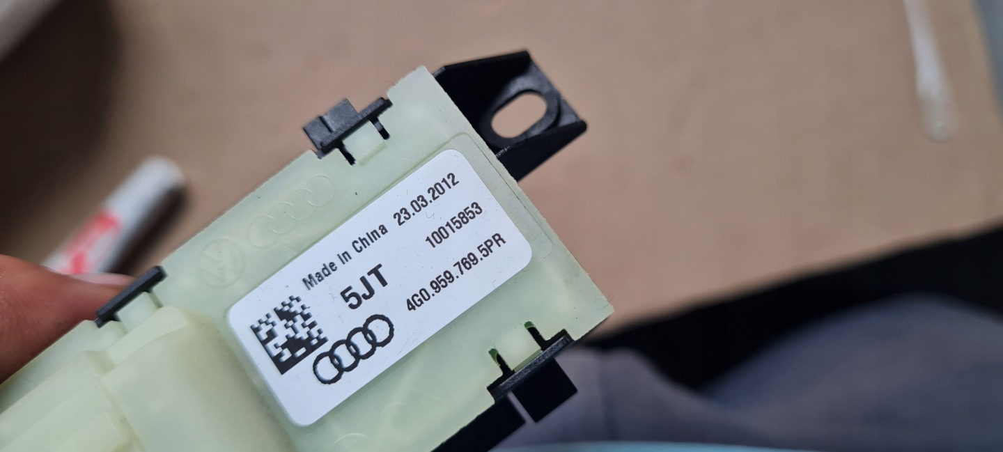 A6 C7 4G switch PRZYCISKPAMIECI seat 4G0959769