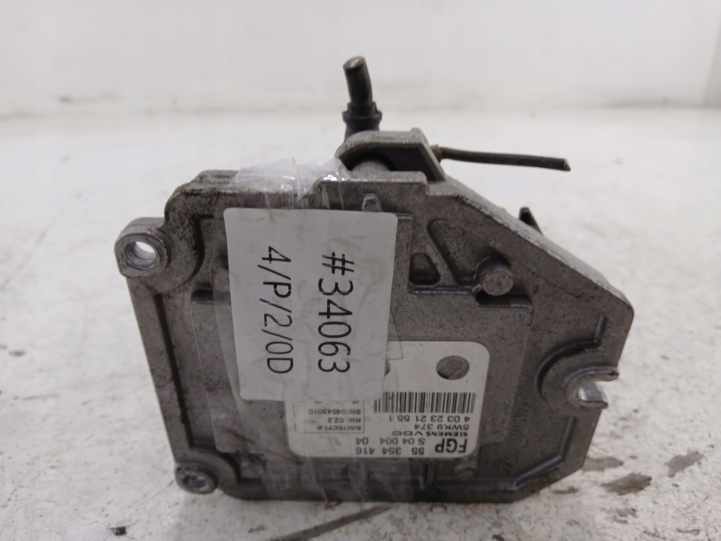 OPEL VECTRA C SAAB 9-3 1.8 control unit of the engine 55354416
