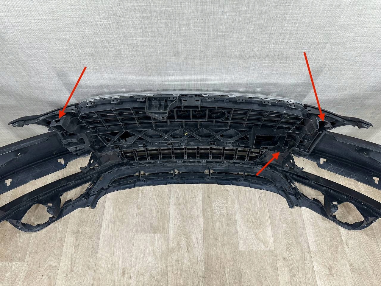 AUDI Q7 Lift 4L 4L0 2009-2014 bumper front 4L0807437H