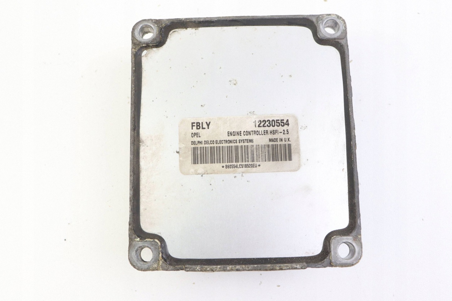 OPEL MERIVA A computer bedienteil des motors 1.6 16V FBLY 12230554