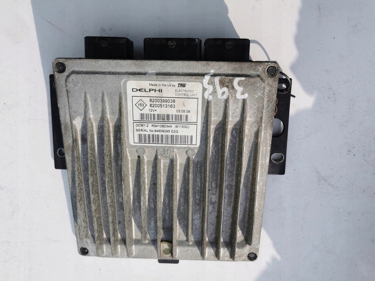 RENAULT CLIO 1.5DCI 8200399038 8200513163 computer