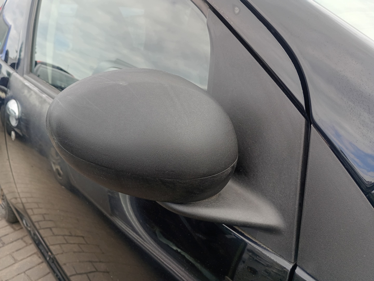 mirror right manually Peugeot 107 FL 08-14