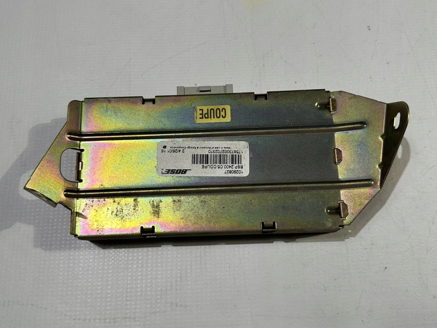 amplifier module audio dzwieku Chevrolet Corvette C5 1997 - 2004