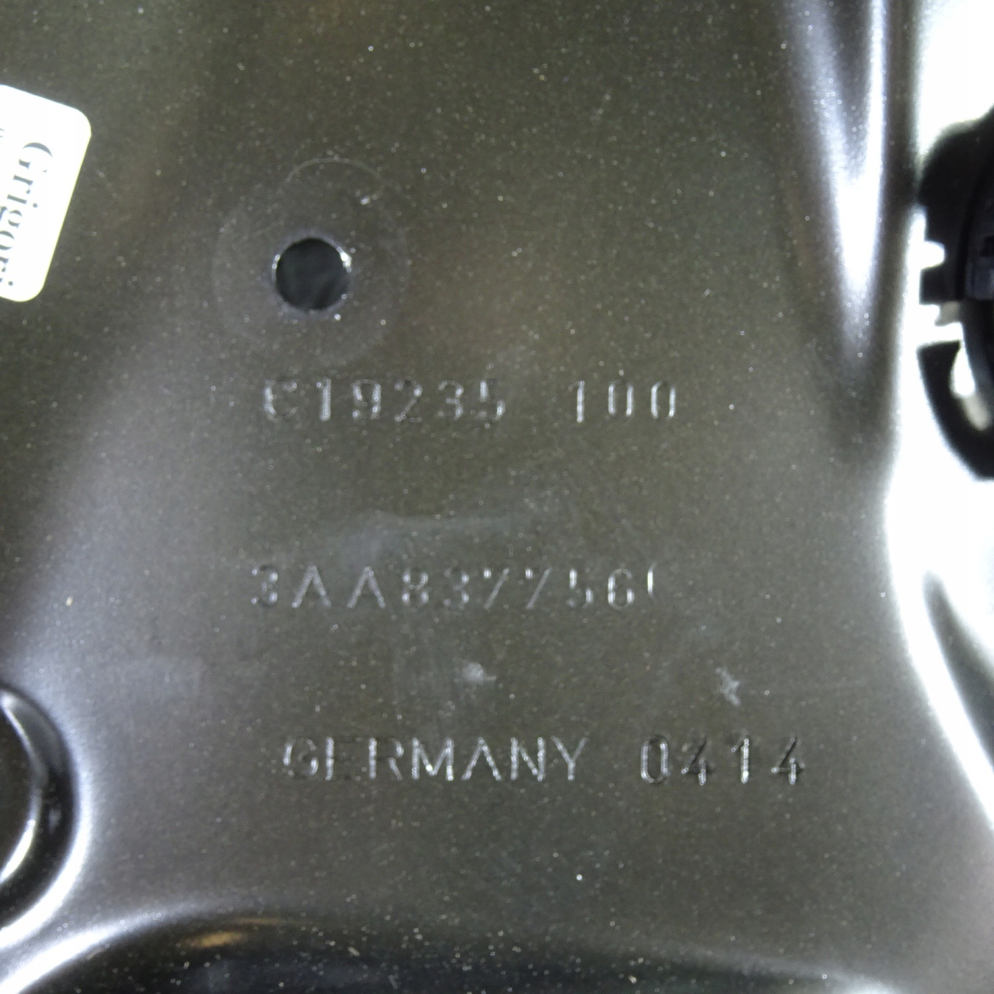 VW PASSAT B7 stahovačka okna předek pravý 3AA837756C