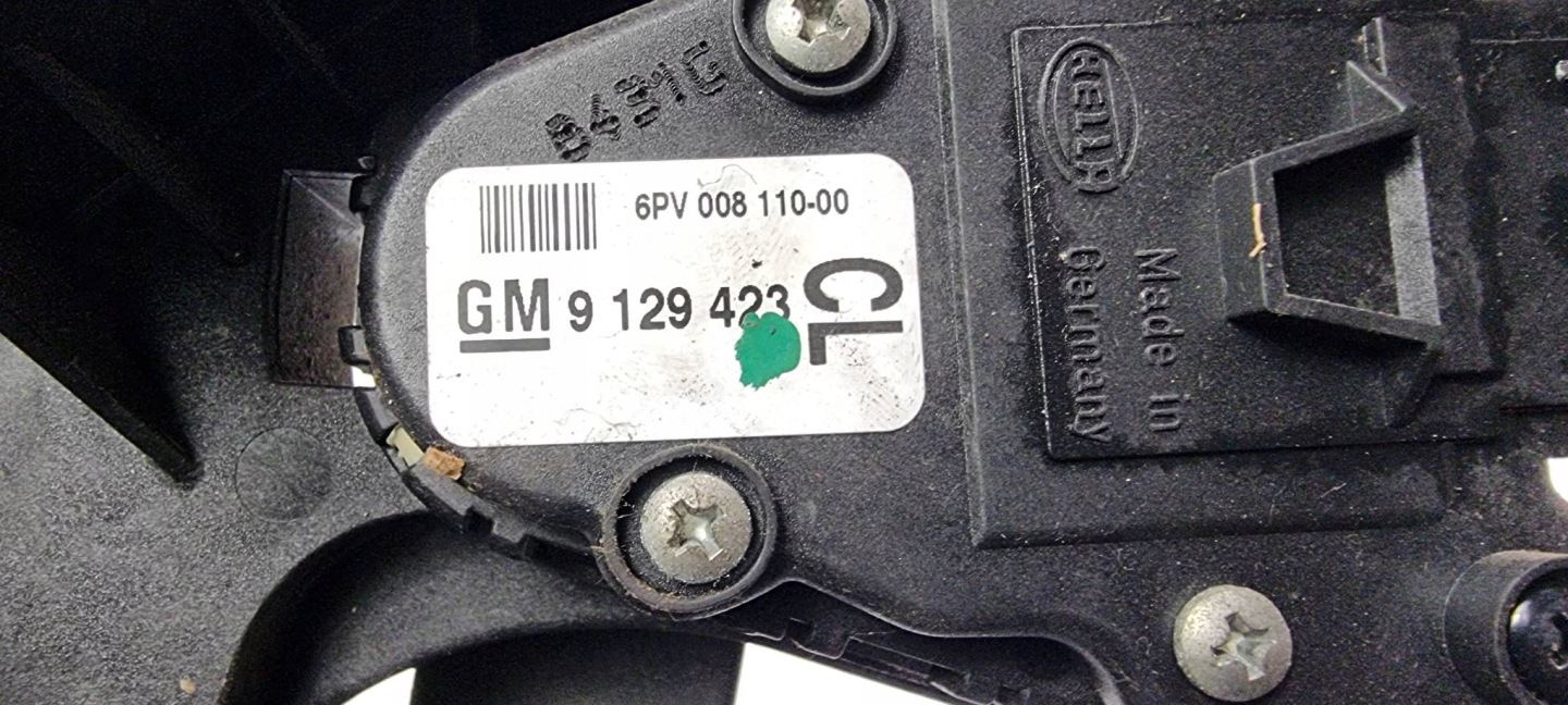 PEDAL GM9129423 OPEL CORSA