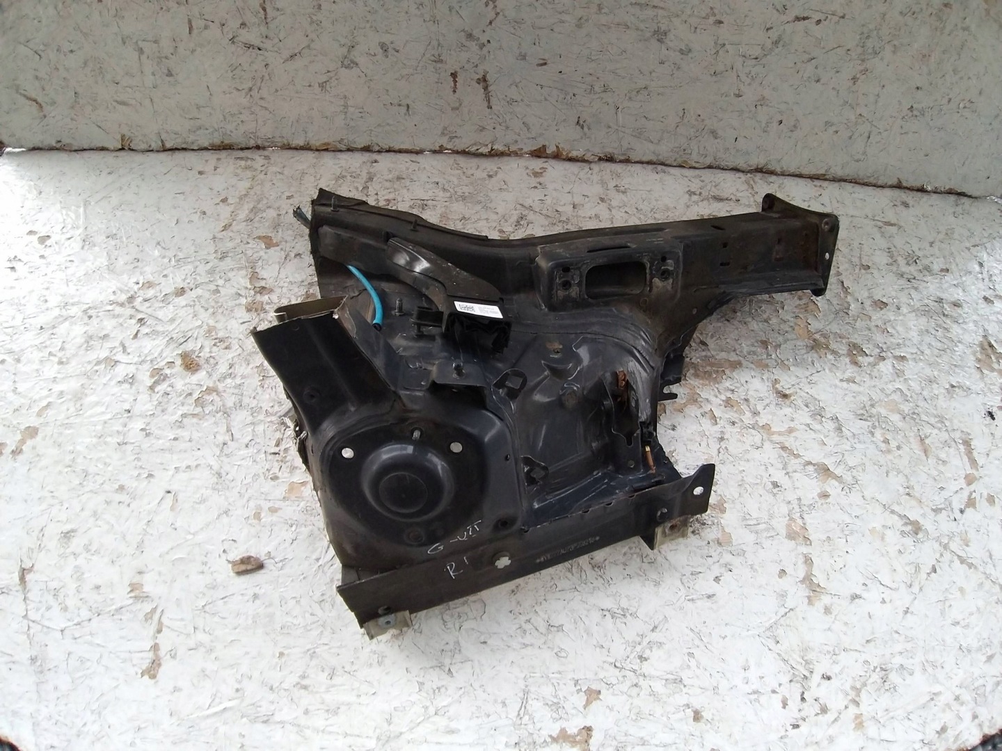 VW GOLF VII 5G quarter FARTUCH quarter right front front 12R