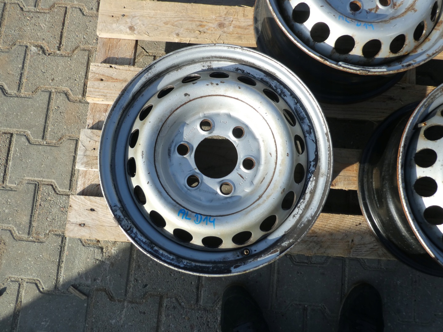4X discs metal disc MERCEDES SPRINTER CRAFTER A0014014802