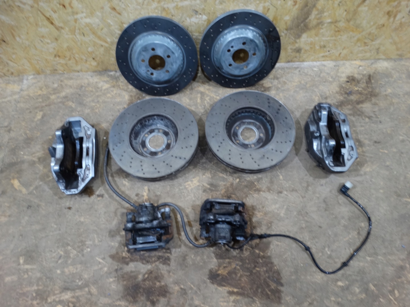 discs calipers KPL. MERCEDES S500 W217 W222 1