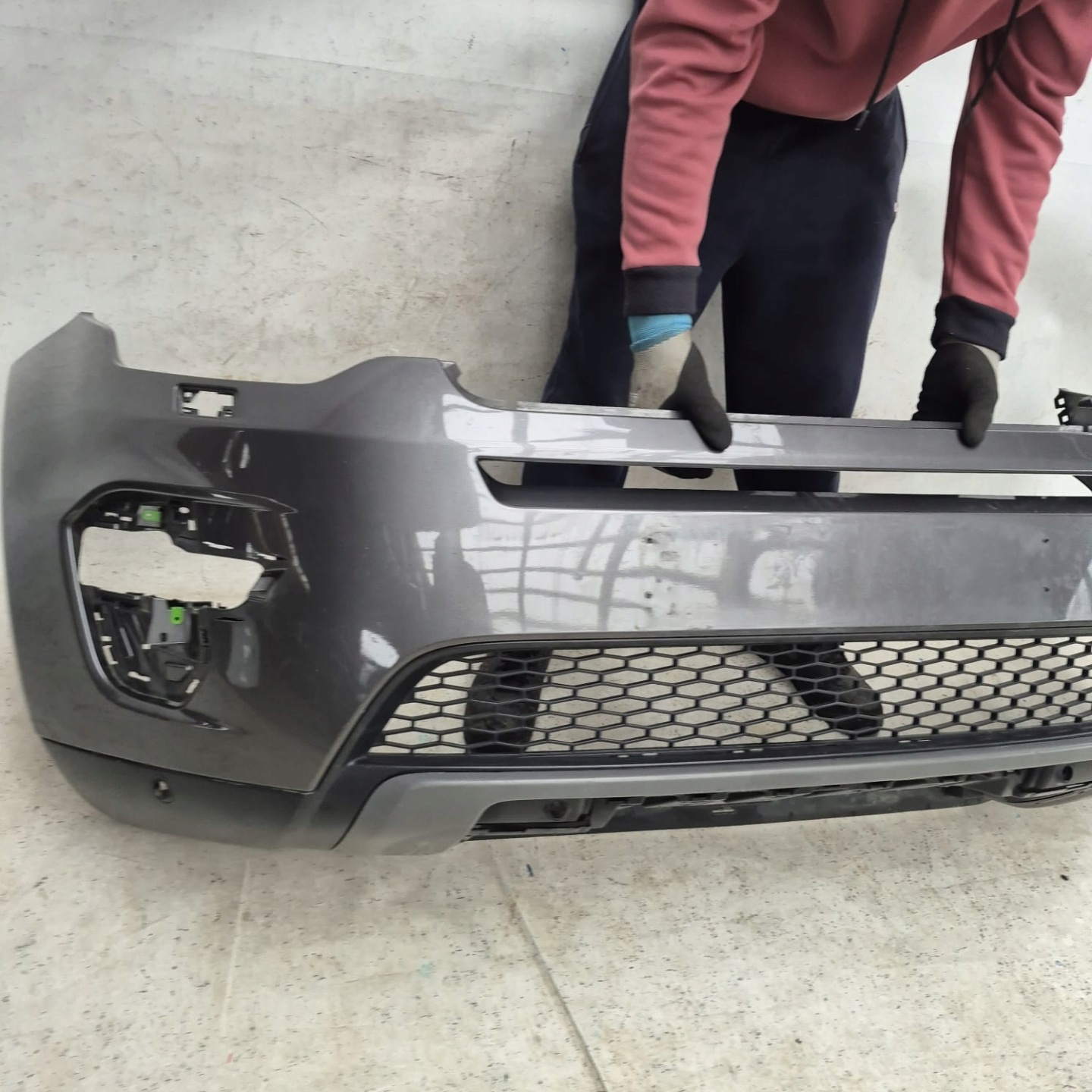 LAND ROVER DISCOVERY SPORT II 2 14-19 bumper front front washer PDC