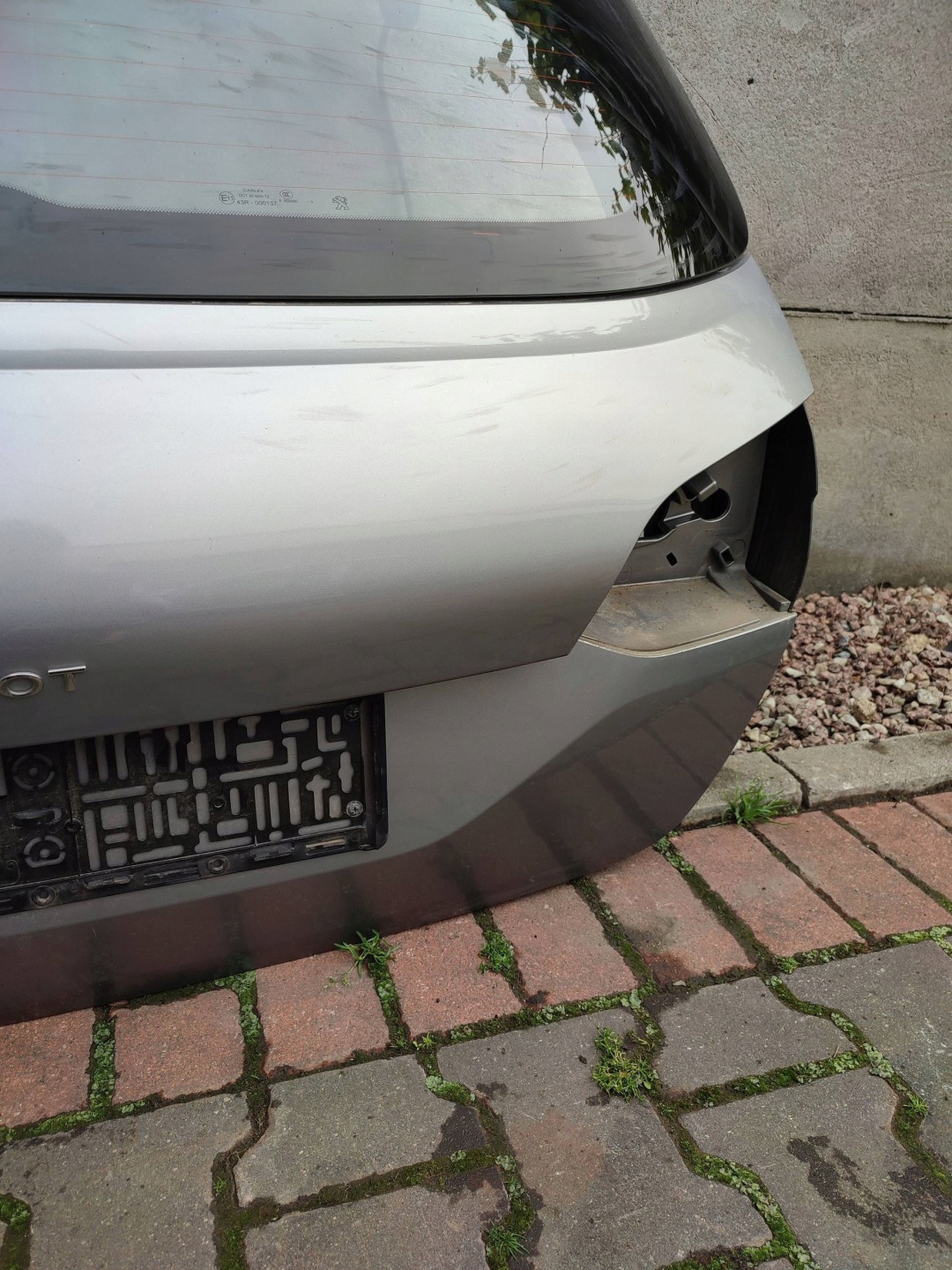 Peugeot 308 2019 rear trunk door boot