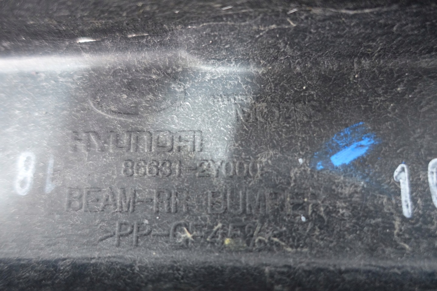 bumper support rear part HYUNDAI IX35 86631-2Y000