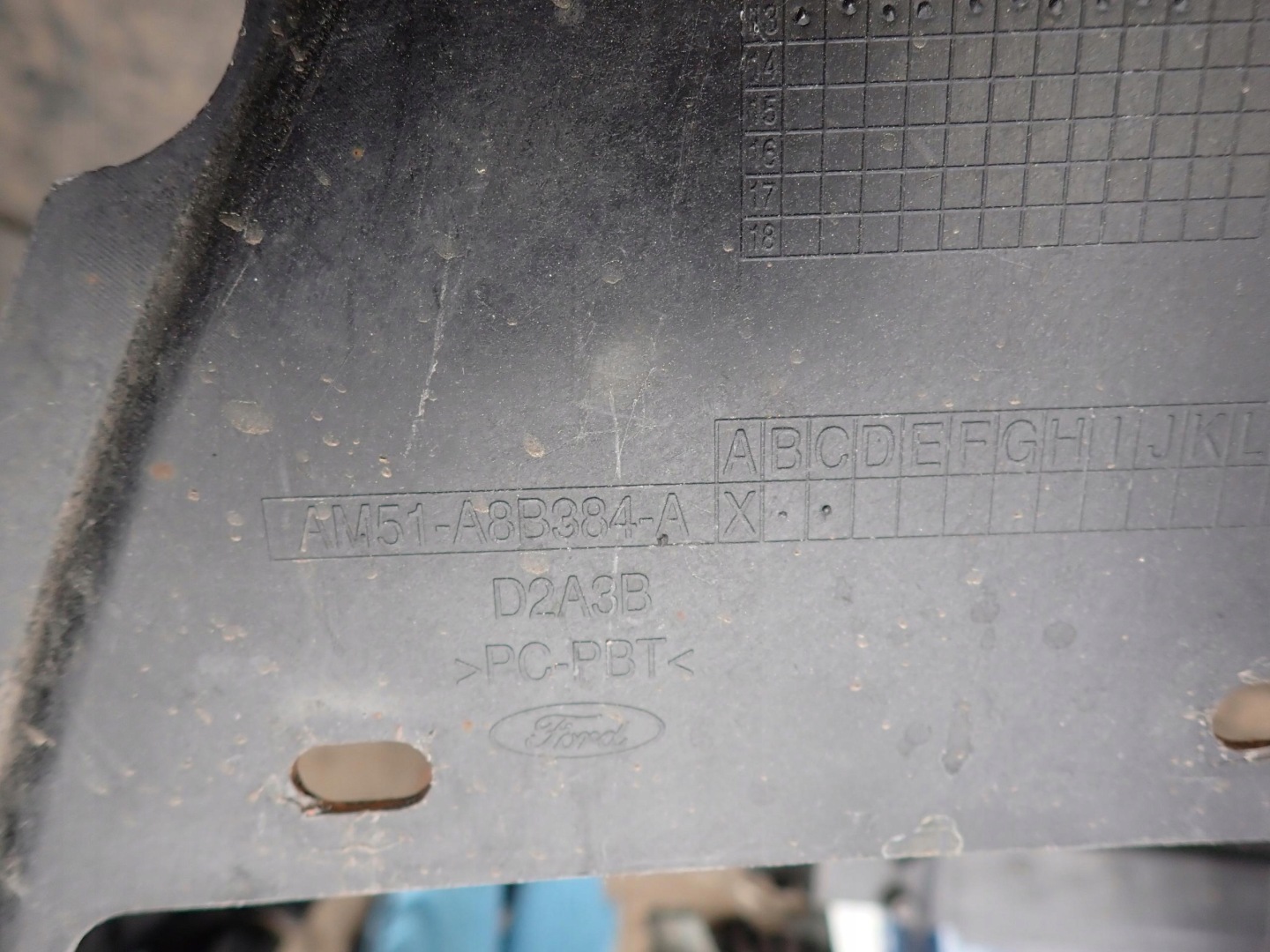 FORD C-MAX II 2 MK2 10-14 Blende Abdeckung abdeckung unter Stoßstange