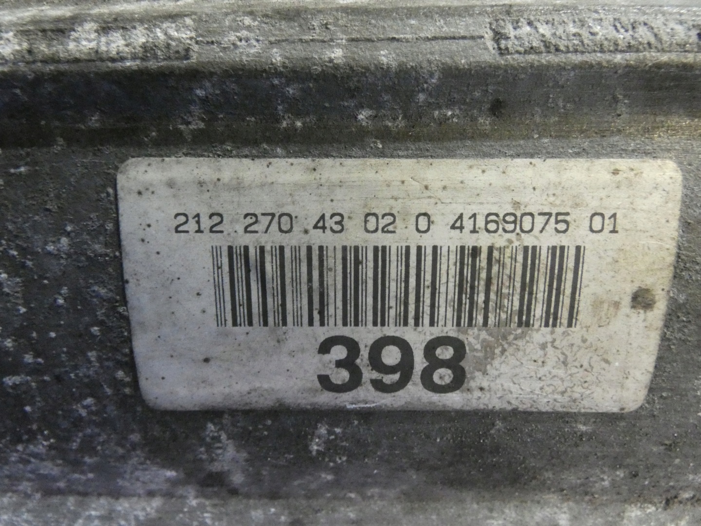 W212 W204 W218 3.0 CDI V6 gearbox, clutch