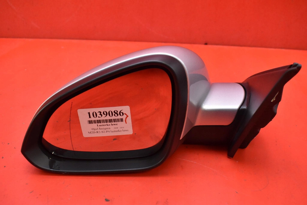 mirror left silver EU 021002 OPEL INSIGNIA A 08-14 5 PIN
