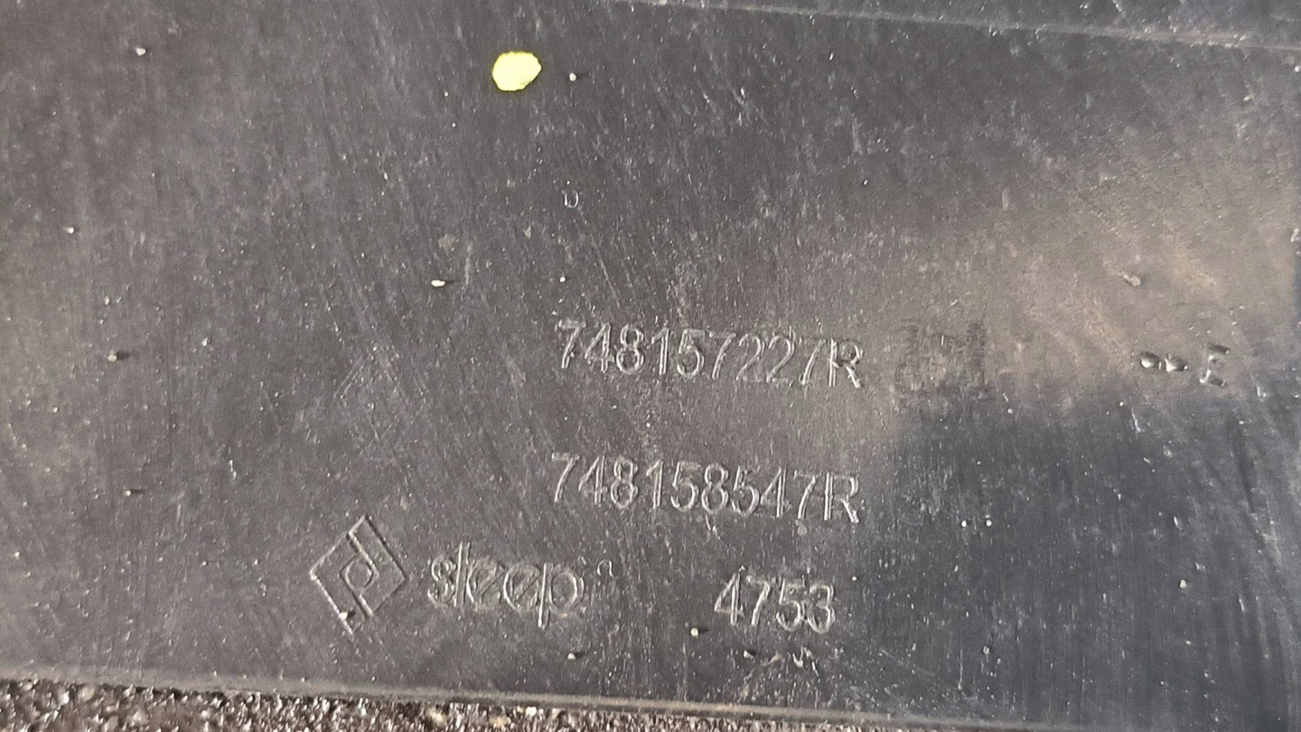 Blende Abdeckung Unterfahrschutz 748157227R DACIA JOGGER LIFT