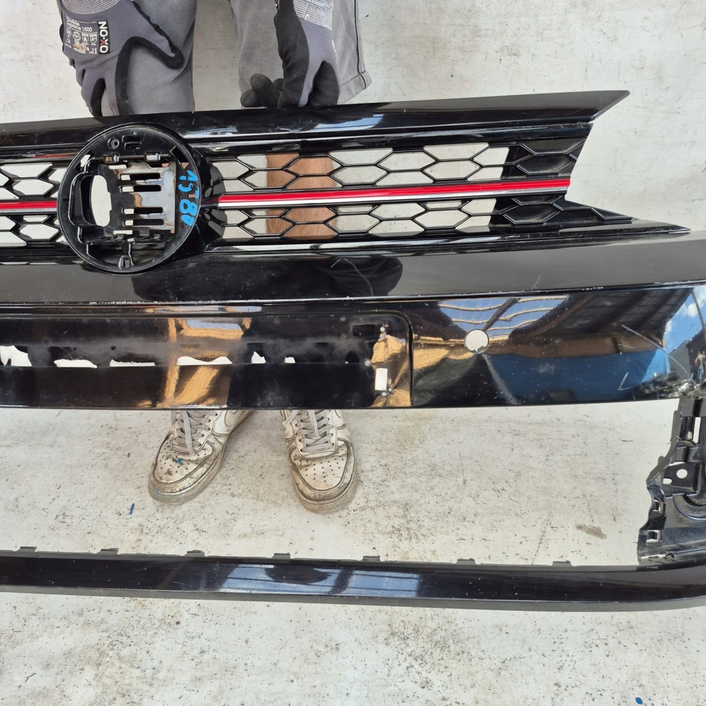 VW POLO VI 6 2G GTI 17-21 bumper front front PDC 2GS807221G