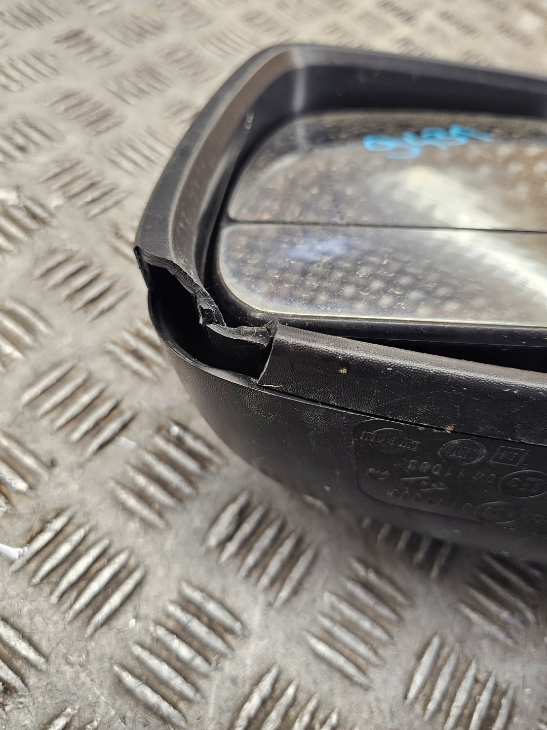 mirror left black, 232636225 RENAULT TRAFIC 3 III 14-21 5 PIN