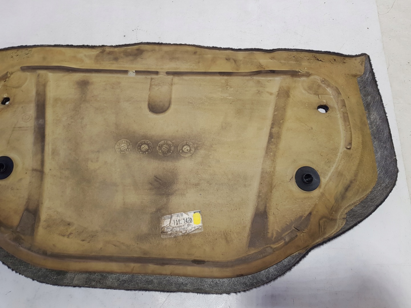 PORSCHE BOXSTER S 986 Blende Abdeckung Kofferraum Abdeckung Blende Abdeckung Gehäuse