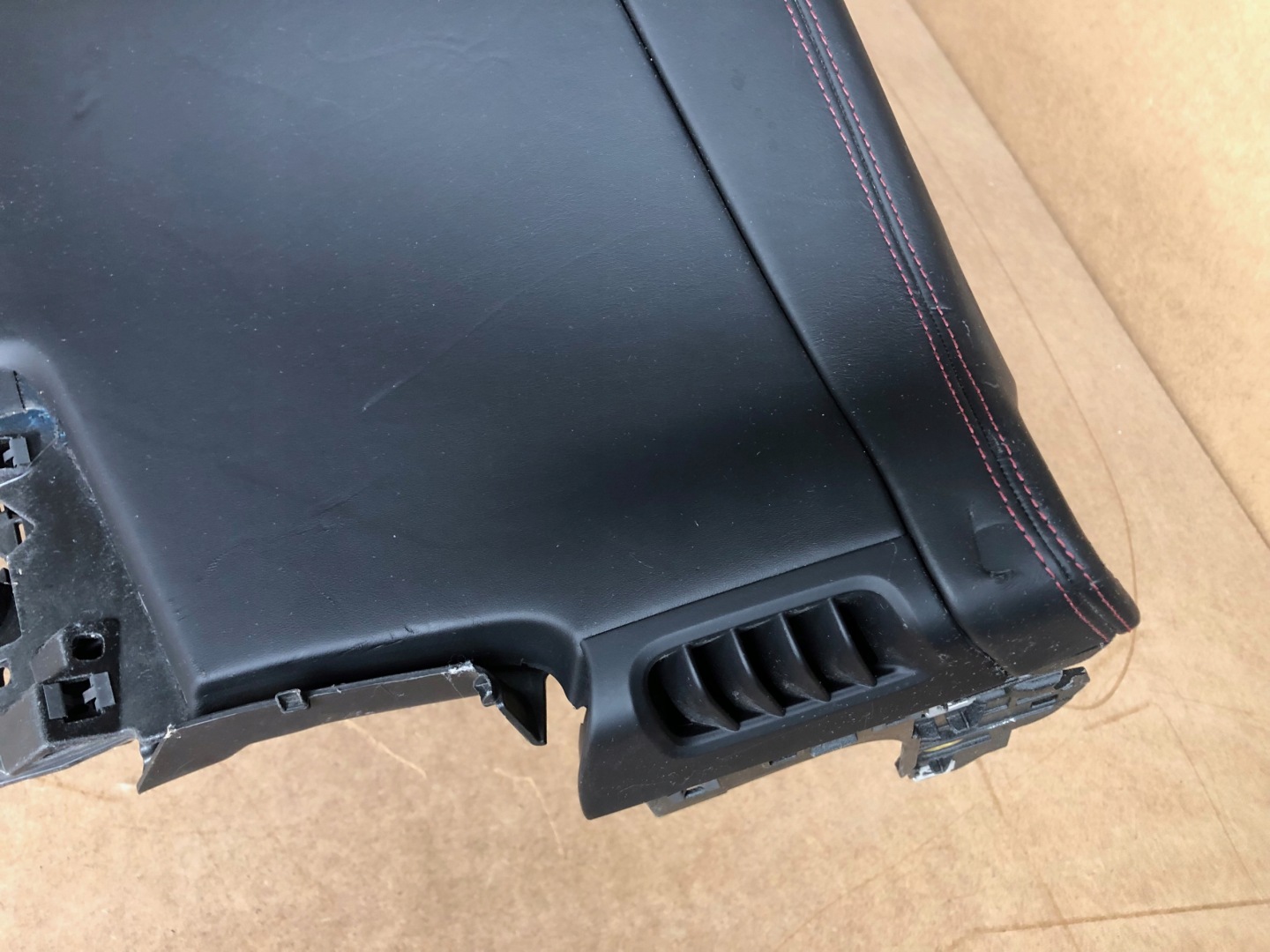 PORSCHE CAYENNE III 9Y1 dashboard instrument panel leather