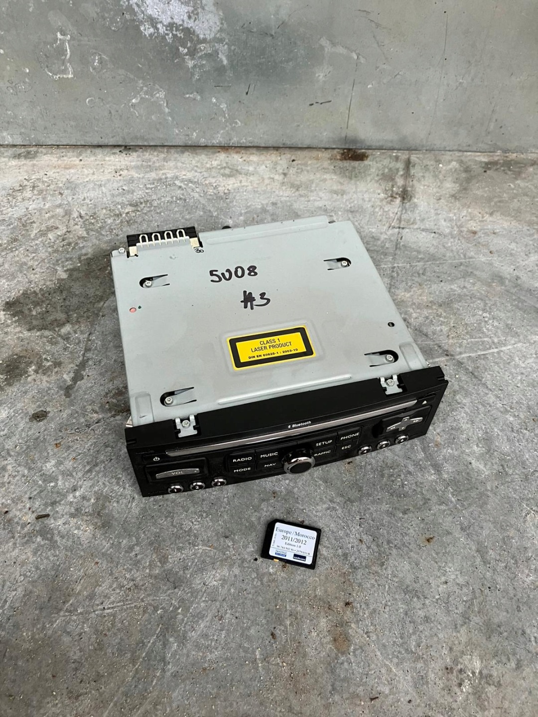 RADIO Navigation 5008 et C4 PICASSO 96778659XT