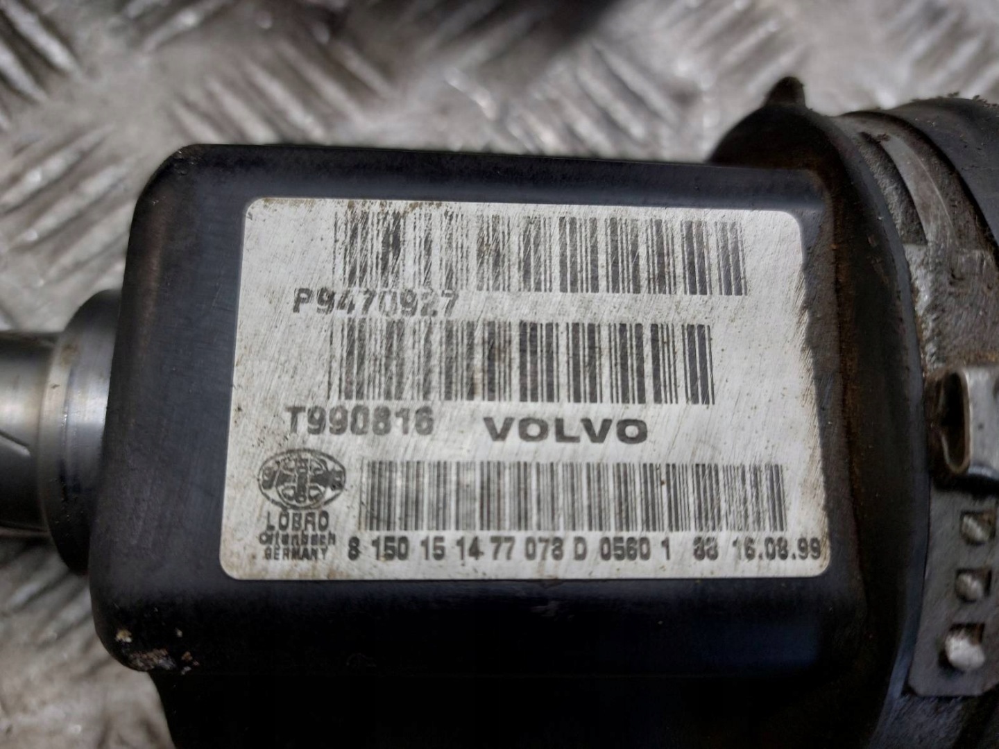 semi-axis left front + right front AUTOMAT VOLVO S80 and P9470927 074199643