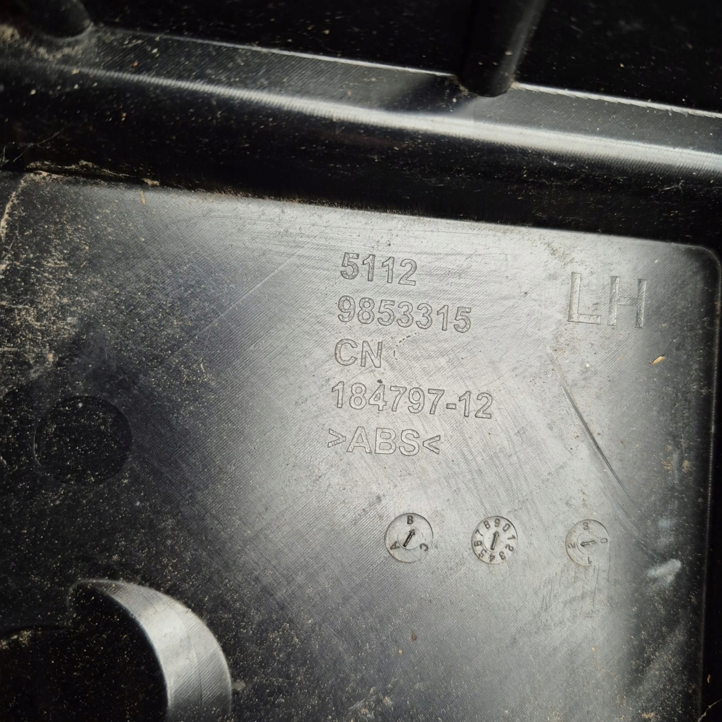 BMW IX3 and 1 G08 20-25 bracket holder support left rear part