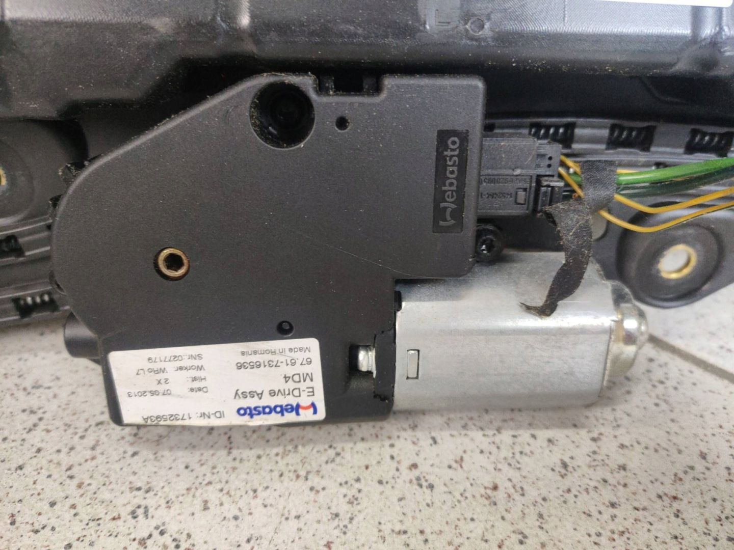 Schiebedach BMW 3 F30 2013 7846282