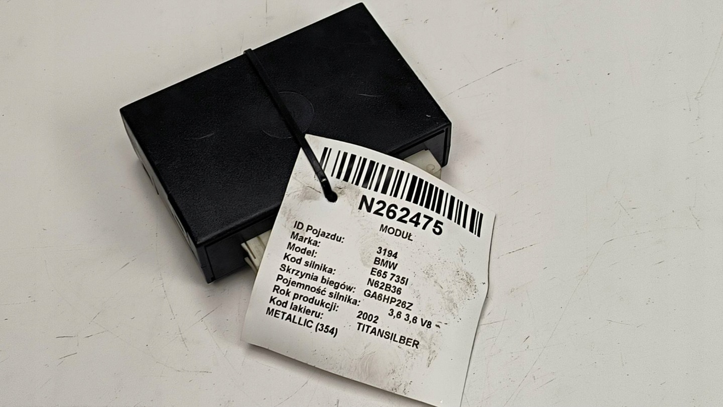 module springing 6759599 BMW E65 735I