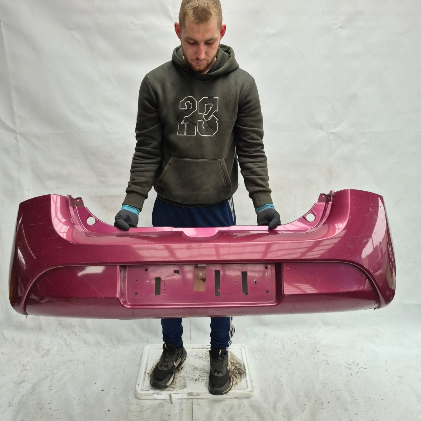 RENAULT TWINGO II 2 LIFT 10-14 bumper rear part rear